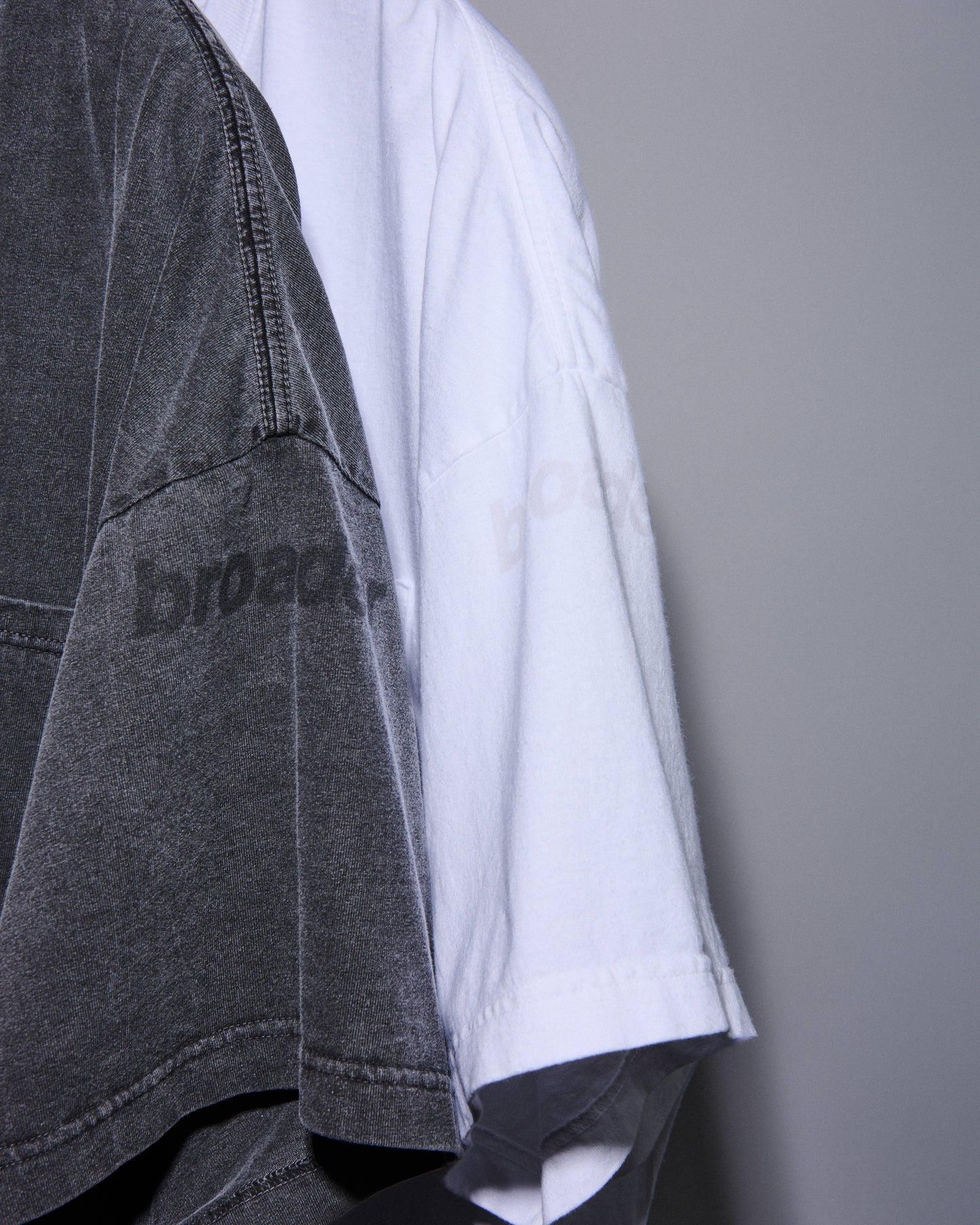 BRD VINTAGE WIDE POCKET TEE / WHITE
